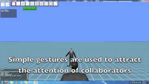 Collaborative 3D BPMN Process Modeller