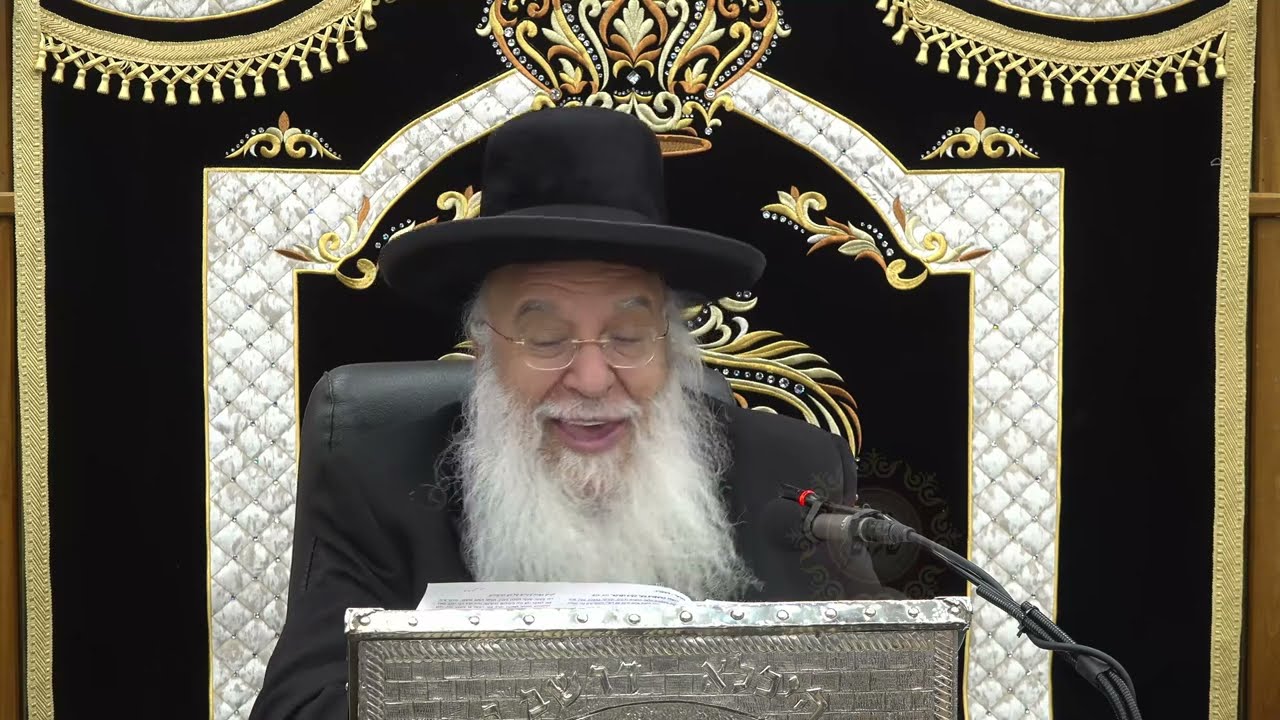 La Paracha Mishpatim-Derech Eretz a précédé la Torah. Rabbi Benyahu Shmueli Shalita
