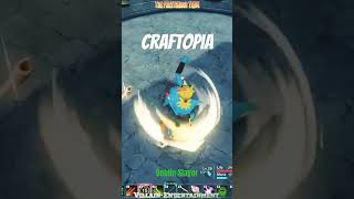 Glided straight into action 😁 And slaying a couple of goblins 😈 in Craftopia 🗡️