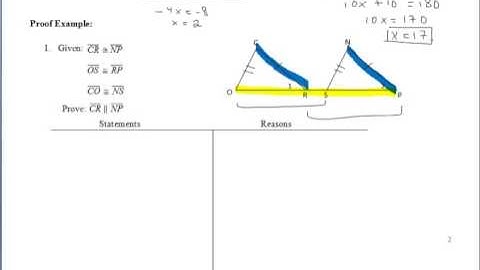 5.2 Proving that Lines are Parallel Part II