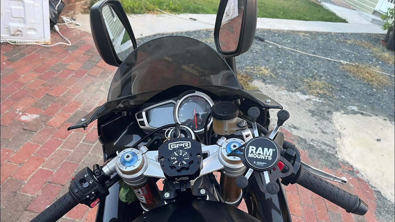 How To Install GPR Stabilizer on Daytona 675