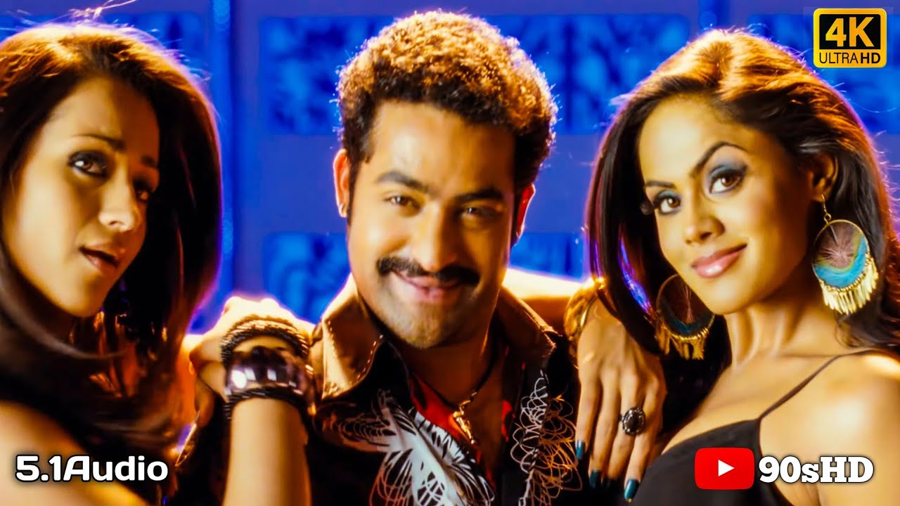 Dhammu 4k Video Song  Dhammu Movie  Jr NTR Trisha Karthika Nair  Boyapati Srinu