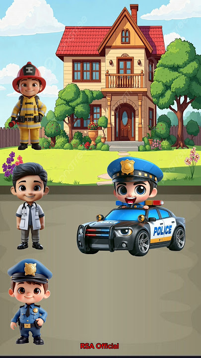 Where is my partner⁉️ #shorts #animation #cartoon #funny #english #usa #police #fyp #shortvideo