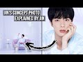 BTS JIN CONCEPT PHOTOS EXPLAINED BY HIM! - BE [Reaction]