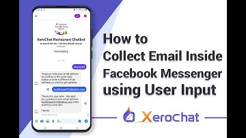 How to Collect Email Inside Facebook Messenger using User Input