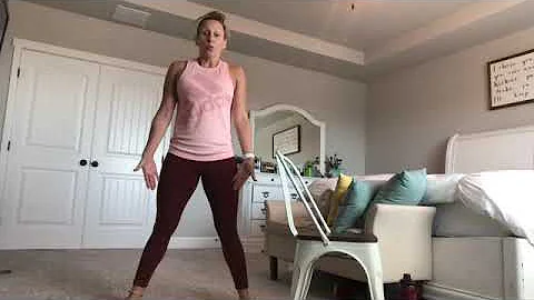 Barre booty burn workout with Alyssa