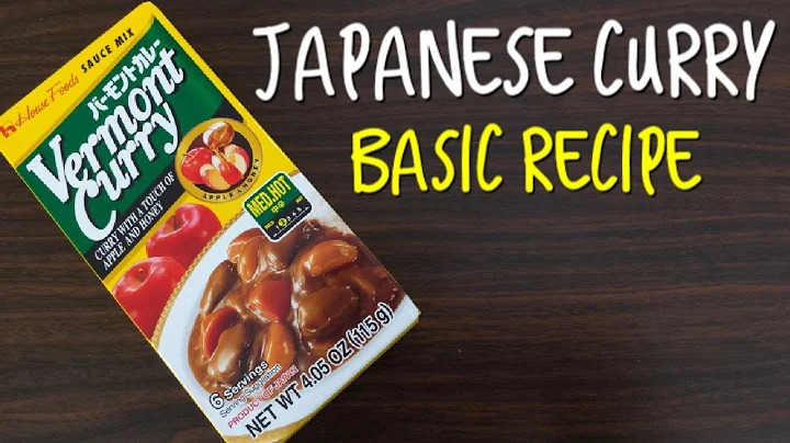 How to make basic Japanese chicken curry  for begi...