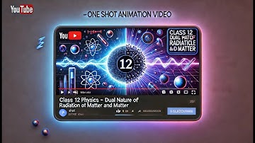 CBSE Class 12 || Physics || Dual Nature of Radiation and Matter || Animation Video || in English