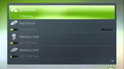 How to make a flash drive into an Xbox 360 storage device