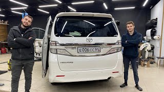 Аудиосистема в Toyota Vellfire / Alphard. Автозвук за 100 тыс.+