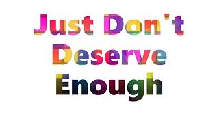 OMD x Depeche Mode x Pet Shop Boys - Just Don't Deserve Enough