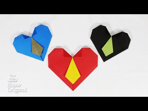 HEART ❤ WITH TAP OF PAPER | How to Make a Heart of Paper