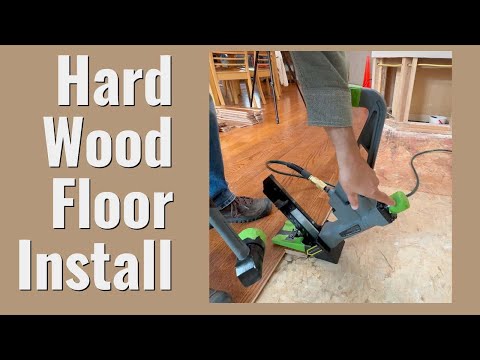 Installing A Hardwood Floor by Kris The Specialist