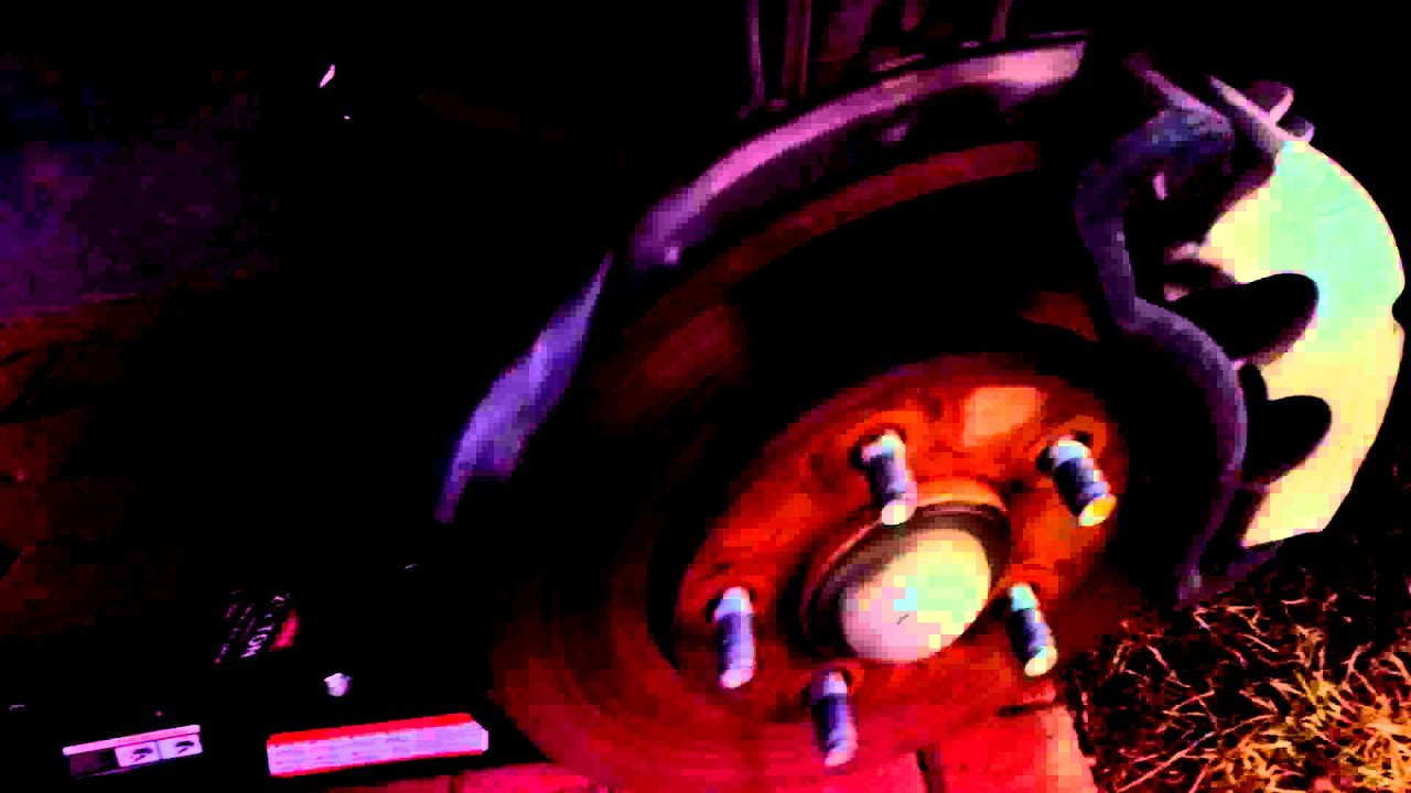 Grooved and worn rotors YouTube