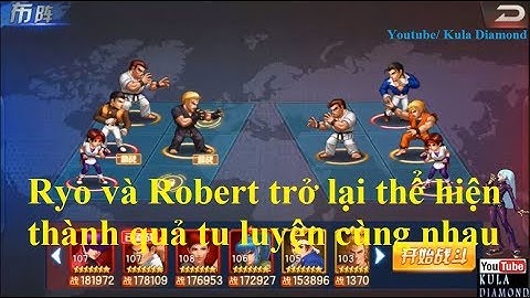 Quyền vương 98:So tài Cực hạn lưu mới vs cũ.Mr.Karate(Ryo) và Robert 2k2 thể hiện thành quả tu luyện