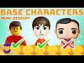 The fascinating world of base character designs