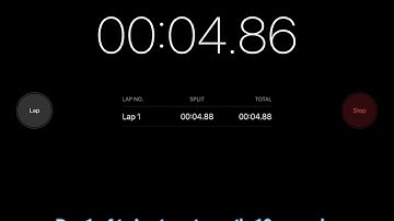 Day 1 of trying to get exactly 10 seconds