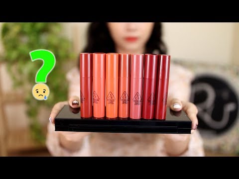 Video REVIEW SON 3CE GLAZE LIP TINT ???????? #S2MD Swatch 2 Màu... - youtube