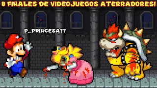 8 FINALES de VIDEOJUEGOS ATERRADORES que te HELARÁN LA SANGRE  Pepe el Mago