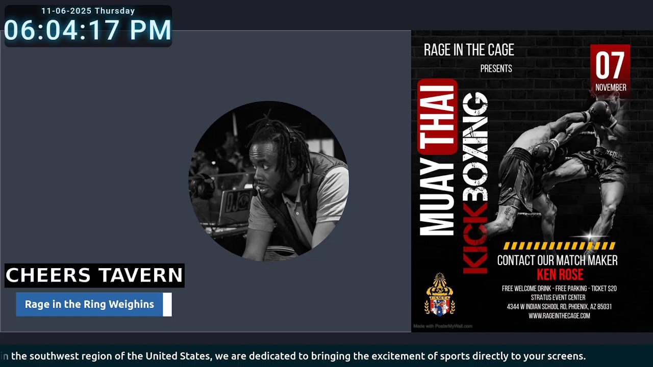 Ragge in the Ring K! Kickboxing Weighins