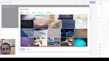 Google Sites Tutorial- Change Your Background and Header