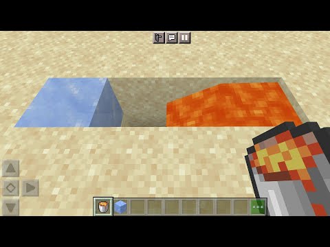 How to make a cobblestone generator in Minecraft using Ice🧊 | Minecraft #short video #4