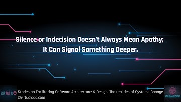 Navigating Architectural Indecision: What to do when teams stay silent