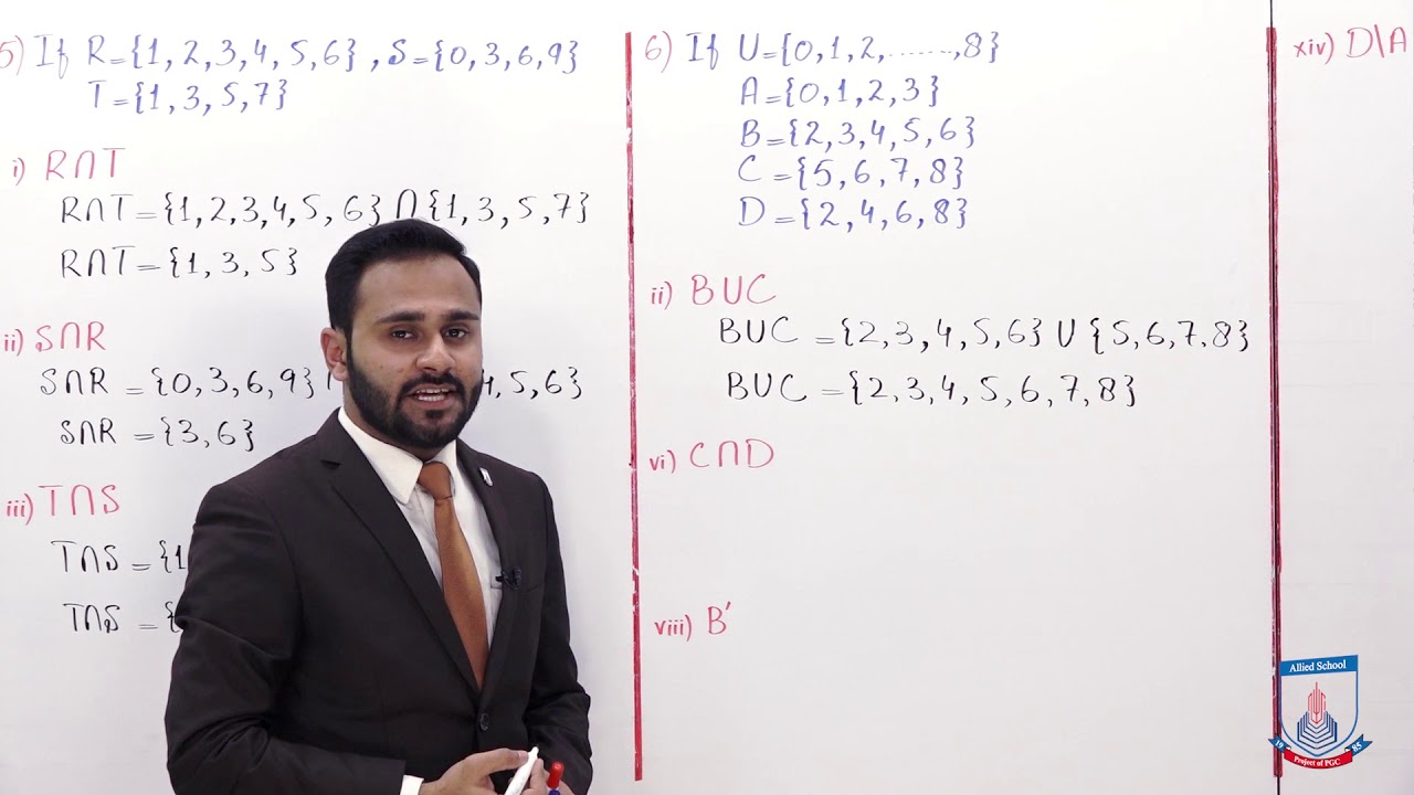 Class 7 - Mathematics - Chapter 1 - Lecture 4 - Operation on Scale - Exercise 1 - Allied Schools