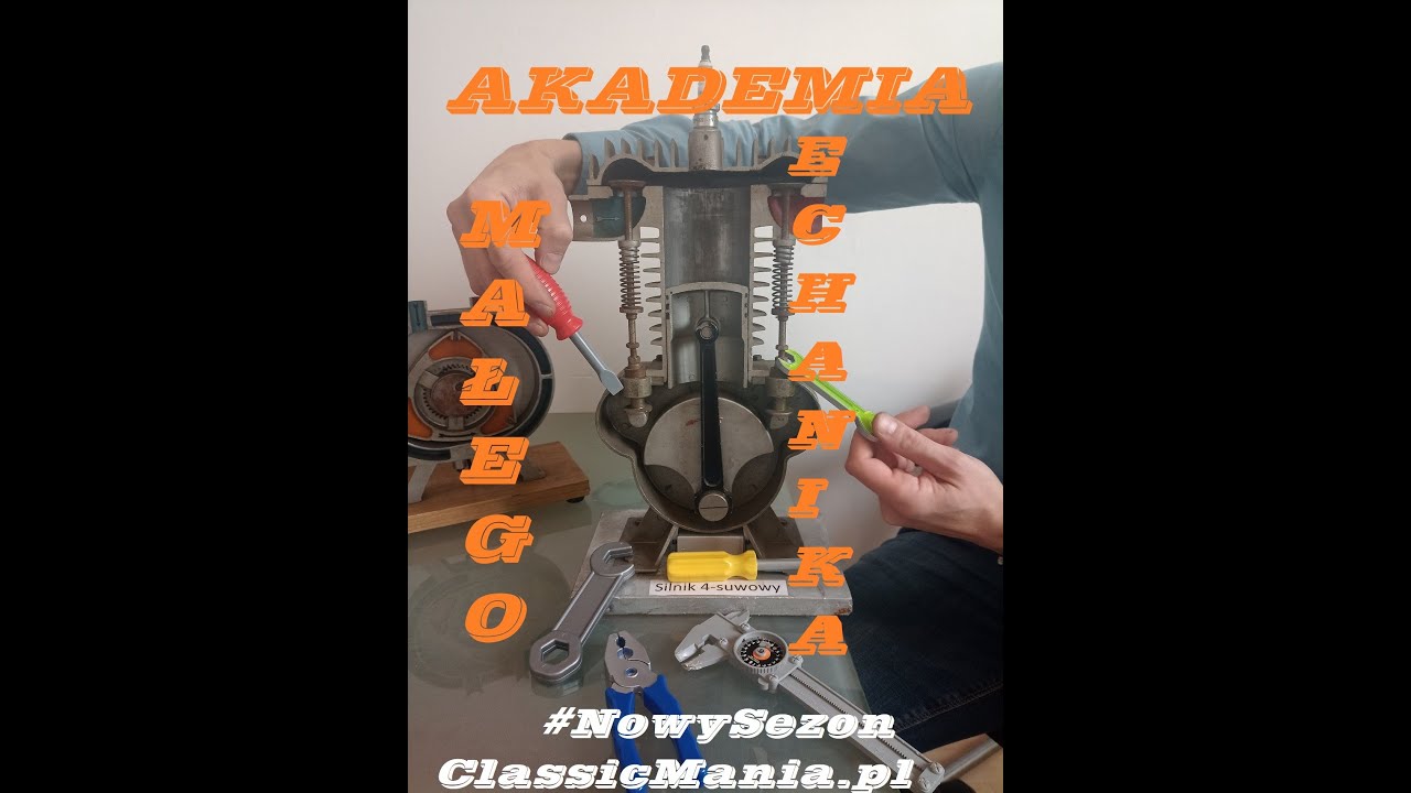 Silnik spalinowy Jak to działa. AMM Akademia Małego Mechanika - o technice dla najmłodszych