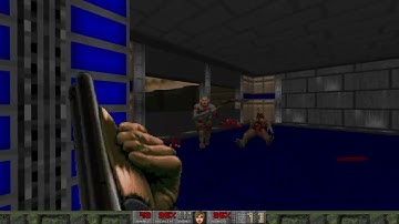 DOOM II - New Map - Aurora Base - UV - First Try