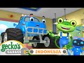 Penampilan Baru Monster Truk | Garasi Gecko | Kartun Populer Anak-Anak | Seru dan Mendidik