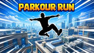 Immersive Interactive Warm-Up 🏙️ | ROOFTOP PARKOUR SURVIVAL RUN | Jump, Squat & Dodge Challenge screenshot 2