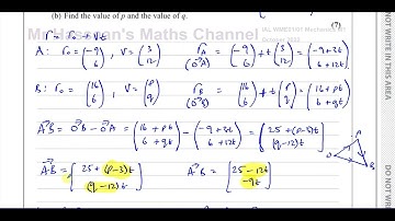 WME01/01, IAL (Edexcel), M1, October 2022, Q8, Vectors, Velocity, Speed, Distance, Bearings