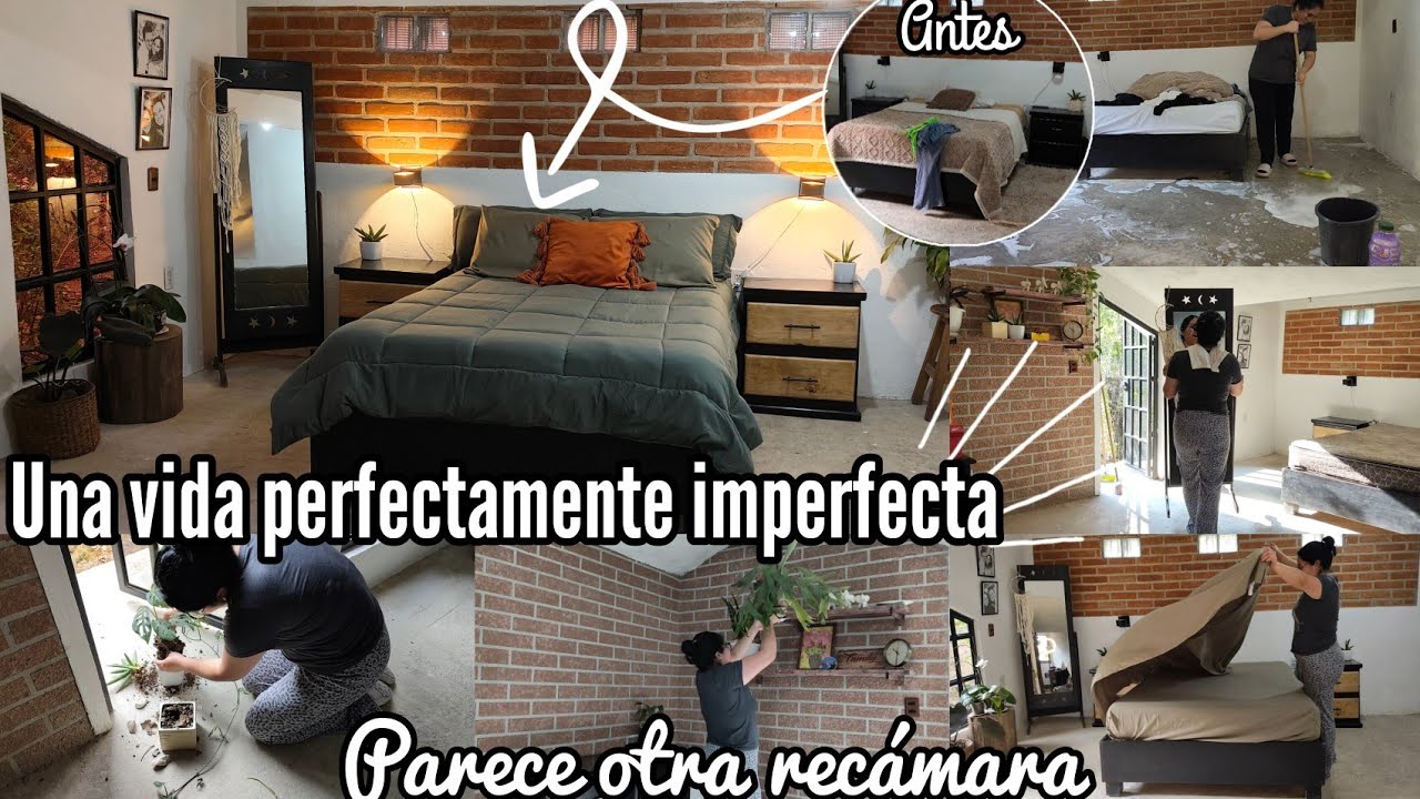 Quedó hermosa 💚🥰/ Terminé mí recámara 🖼️🛏️✅