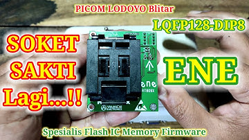 LQFP128 to DIP8 ENE KB9012 YAMAICHI Electronics Adapter IFIX RT809F RT809H Universal Programmer