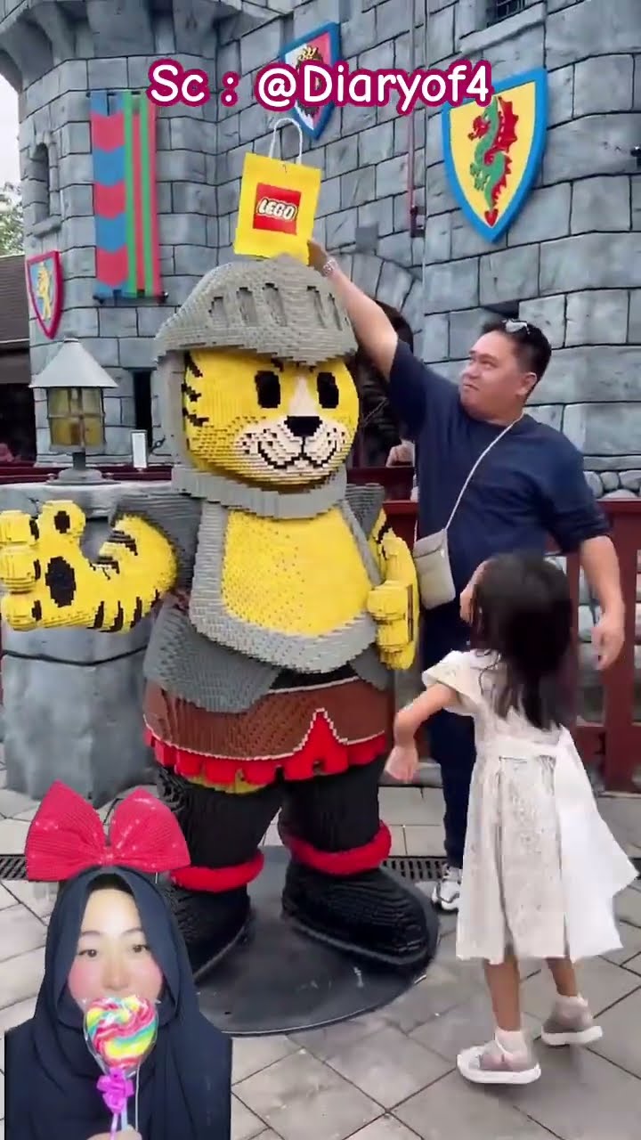 LEGO ADIK DI AMBIL PAPA ⁉️ Papa Nakal ? @Diaryof4 #shorts #funny #dubbing