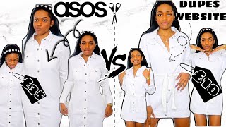 ASOS vs. Dupes Website!😍 *I CAN’T BELIEVE I FOUND THIS WEBSITE!* | VLOGMAS #2🎄| Elvira Styles