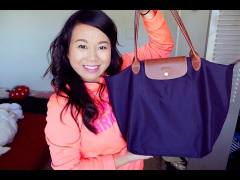 What is in my Everyday Bag - Longchamp Le Pliage NÃ©o