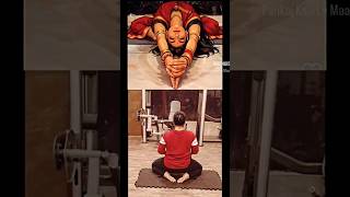 "In healthy body thrives healthy mind" #yogashorts #yogapose #yogapractice #workoutinspiration #gym