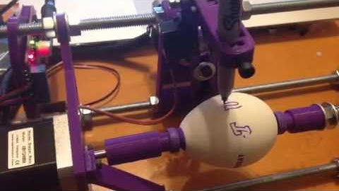 First test with the Eggbot