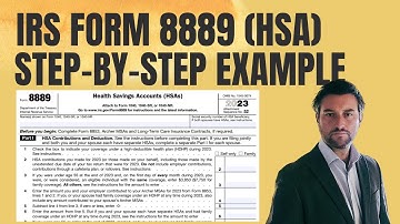 IRS-formulier 8889 (HSA) voorbeeld voor 2023 - Stapsgewijze handleiding