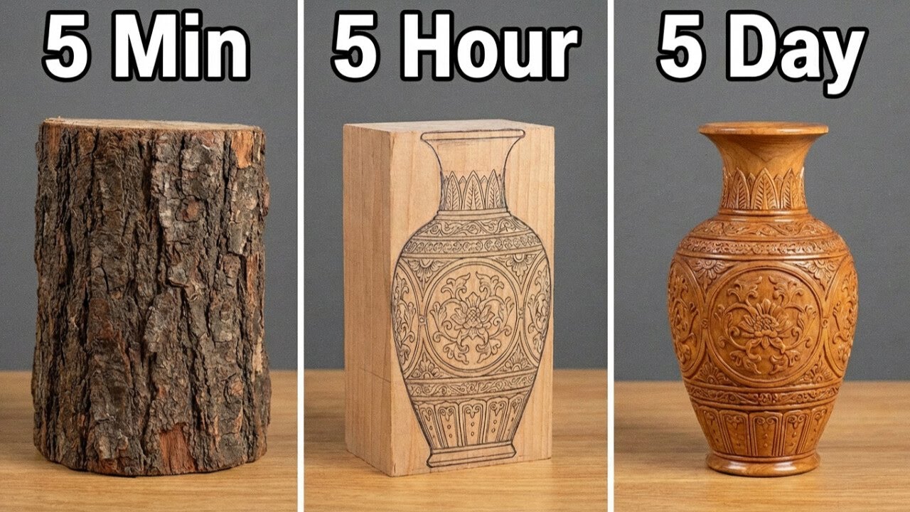 DIY Wood Carving Projects That Impress 😍🪵