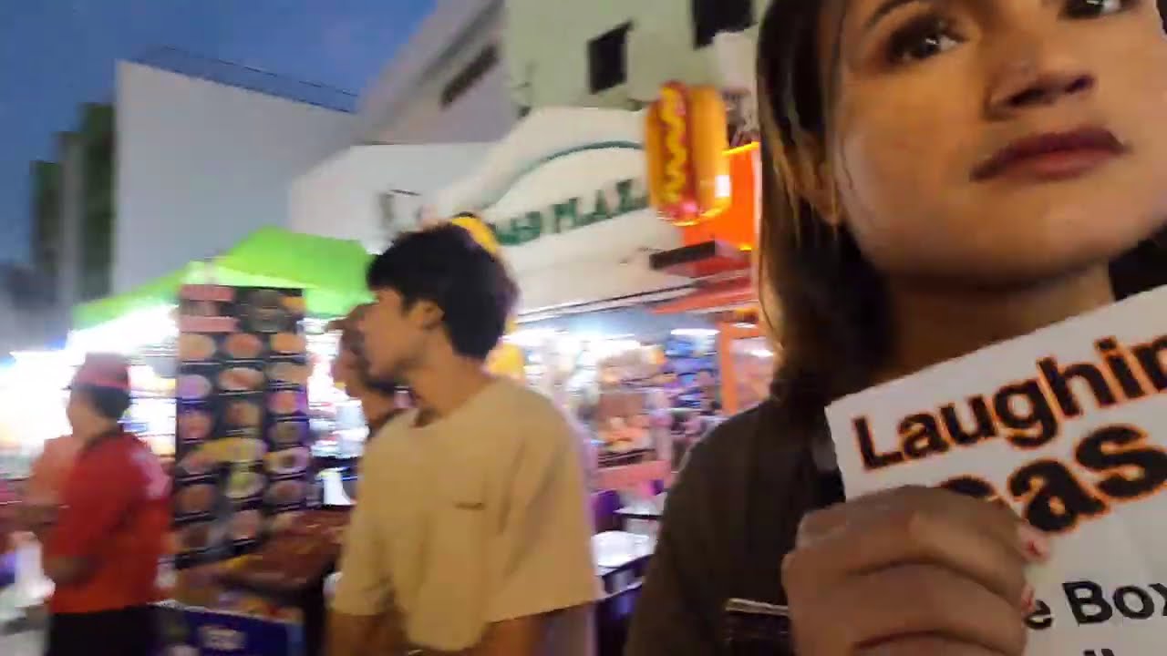 Каосан Роуд в Бангкоке в 18:00 — вечерняя атмосфера и жизнь улицы (GoPro-прогулка)