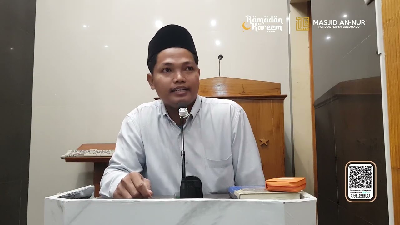 Ceramah Tarawih - 17 Ramadhan 1447 H - Ust. Khoirul Amin Yusuf