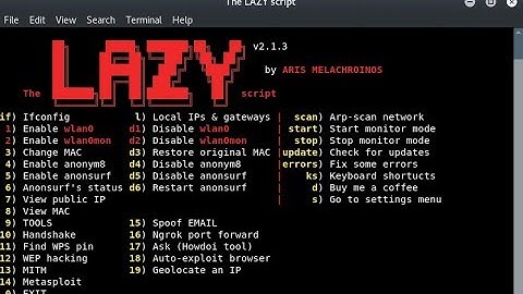 HOW TO INSTALL LAZY SCRIPT IN KALI LINUX/MAKE HACKING EASY