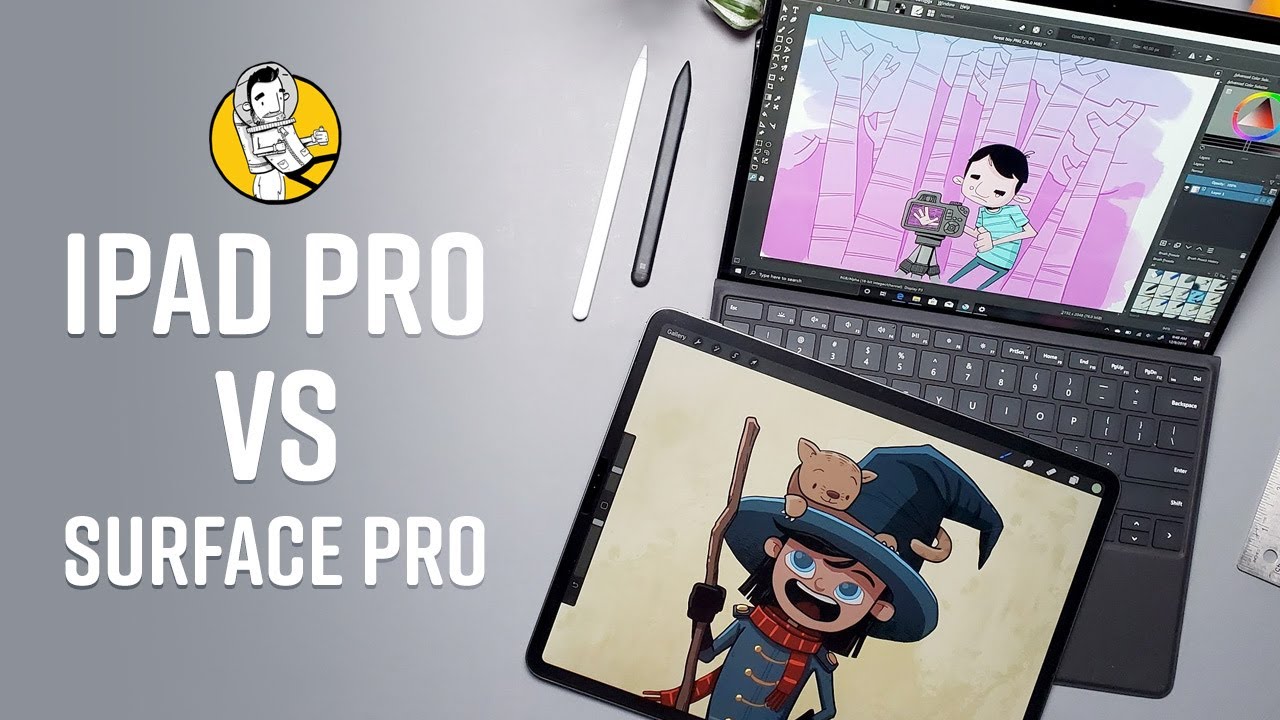 Ipad Pro Vs Surface Pro Brad Colbow Illustration Reviews