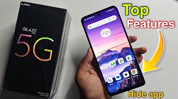 lava blaze pro 5g top features 🤩 | lava blaze pro 5g hide app , app clone and more features 🥵