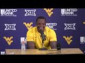 BlueGoldNews.com: WVU Football Leddie Brown Virginia Tech Postgame 9/18/21