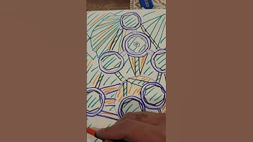 Futuristic space station orbit abstract drawing version section selection pattern moment page layer