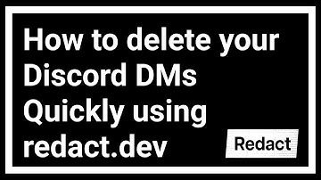 How to mass delete Discord DMs Quickly Using the Redact App